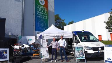 Fakultät Verkehrswissenschaften auf der Messe Insider Treff 2024