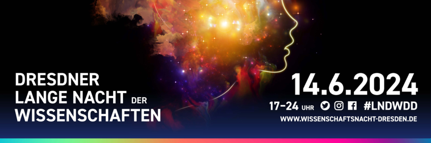 Dresdner Lange Nacht der Wissenschaften Slogan
