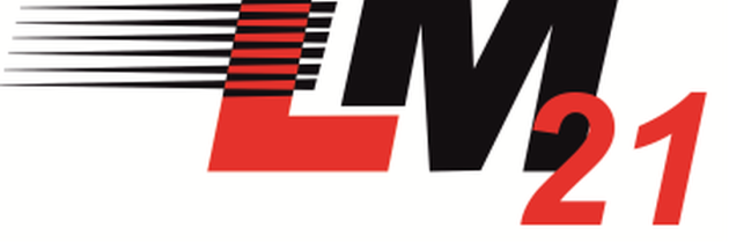 Logo mit den Buchstaben LM