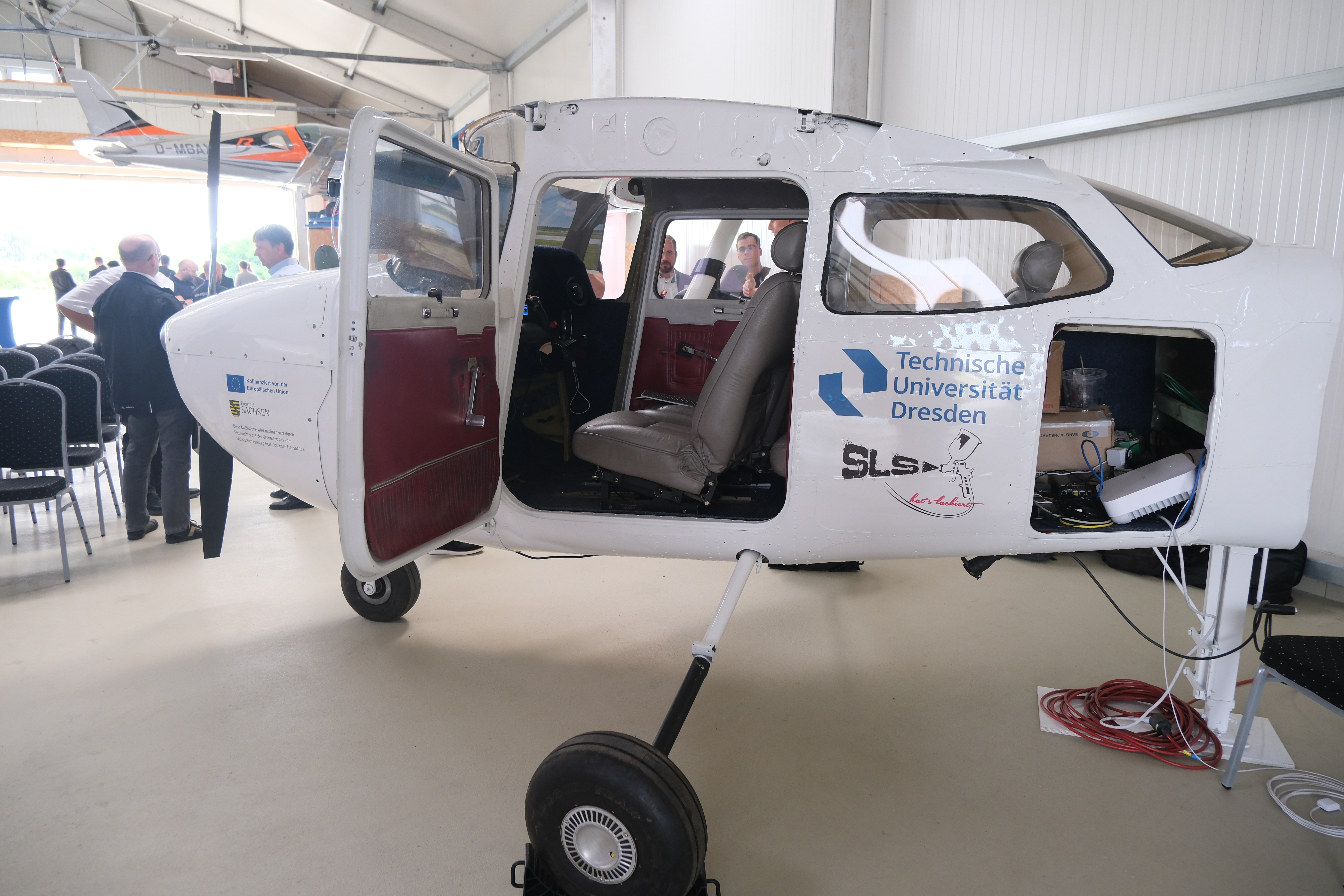 Cessna Forschungsflugzeug der TUD